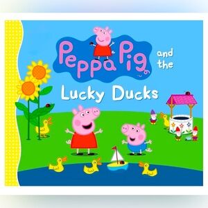 Peppa Pig and the Lucky Ducks – Hardcover Book